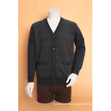 Yak Wolle Cardigan Garment / Kaschmir Kleidung / Strickwaren / Stoff / Wolle Textile